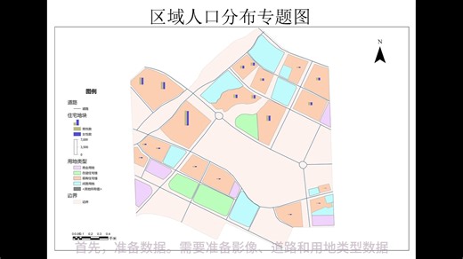 人口专题图制作