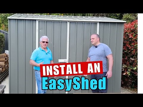 Install an Easyshed, but is it Easier than an Absco Shed?!? (DIY)