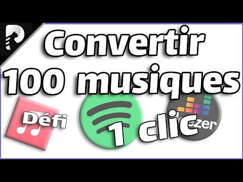 Convertir musique en MP3 | convertir 100 musiques en 1 clic