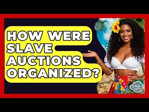 How Were Slave Auctions Organized? - The Caribbean Expert