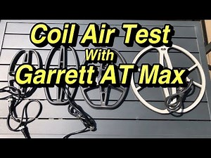 Coil Air Test With Garrett AT Max
