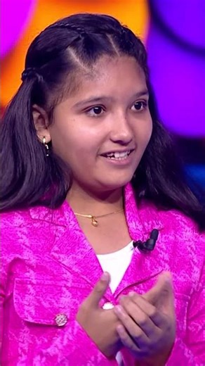 इस छोटी बच्ची ने Big B के सामने show के लिए जताया अपना प्यार | KBC shorts