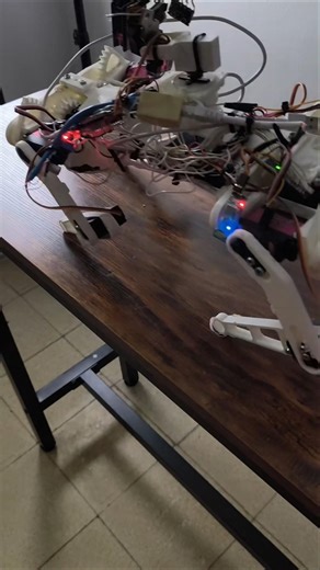 perro robot #esp32 #robotica #raspberrypi #programador #arduino