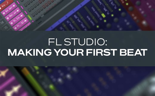 【电子音乐制作教学】FL Studio Making Your First Beat[附工程下载]
