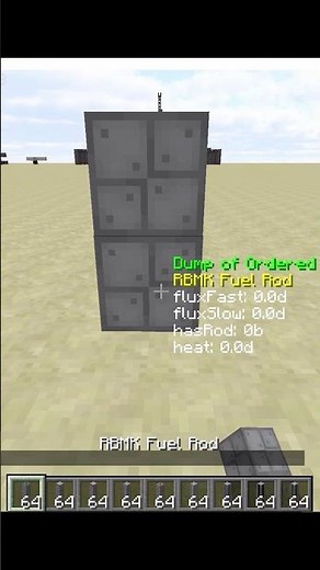 How to adjust Height of RBMK Coloumn in HBMs mod || Coloumn Height command in HBMs mod