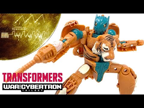 Transformers Kingdom Golden Disk Collection Chapter 3 MUTANT TIGATRON Review