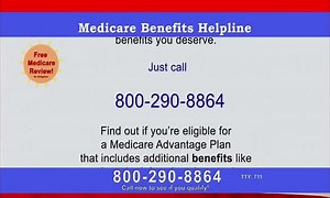 Medicare Coverage Helpline TV Spot, 'All the Benefits You Deserve'