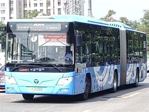 〖北京公交〗387首日上线混福后！！ 387路BJ6160SHEVCA-3 1838460运营记录