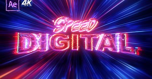 Speed Digital Intro Logo
