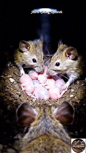 Tiny Camera on a Wild Mouse – Exploring the Hidden Forest!