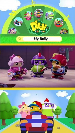 #shorts Didi & Friends Rescue Squad | My Belly