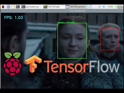 Raspberry pi 4 TensorFlow Face Recognition
