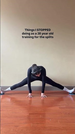 STOP THIS! ❌👇🏽 If I had to go back to learning the splits again from scratch as an adult, these