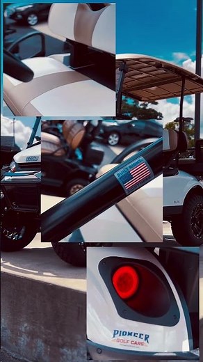 2025 E-Z-GO Express 4 ELiTE Lifted Golf Cart at Pioneer