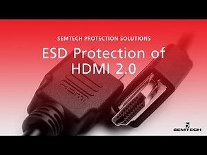 ESD Protection of HDMI 2.0