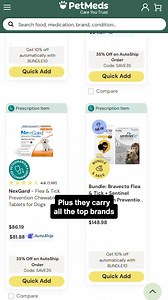 Flea & tick season is here - we've got you covered with brands such as NEW Credelio Quattro, NexGard, Seresto and Frontline. Vet trusted since 1996. | PetMeds