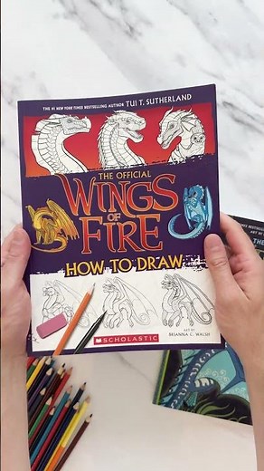 Wings of Fire activity books help FanWings take their passions to the next level! 🐉