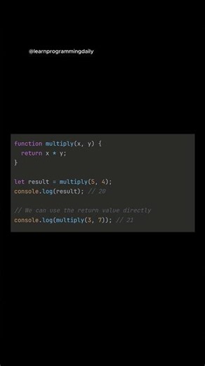 JavaScript Return Explained (Beginner Friendly) #coding