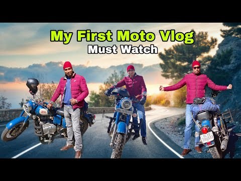 My First Moto Vlog | The most beautiful way of relaxation|