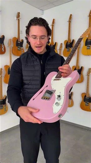 Fender Japan Limited Telecaster Thinline 2024 – Kusumi Pink