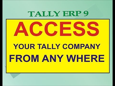 ACCESS TALLY FROM ANYWHERE | REMOTE ACCESS TALLY| HETANSH ACADEMY