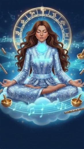741 Hz | Throat Chakra Healing Meditation 🔵 | G Note Singing Bowls & 741 Hz Frequency