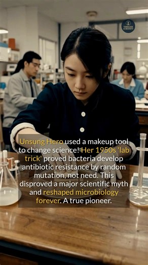 2.5K views | Esther Lederbergs replica plating technique revolutionized microbiology by proving spontaneous antibiotic resistance. #historyfacts #microbiology #didyouknow #womeninscience | Timeless Curiosity | Facebook