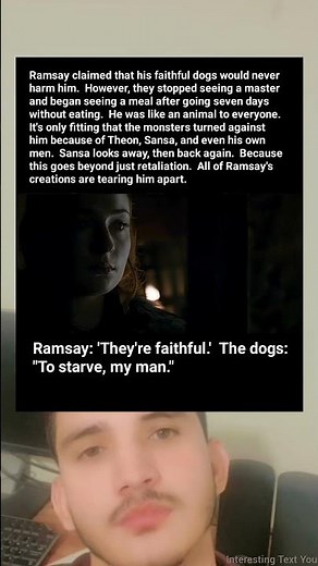 Sansa's Revenge: Ramsay Is Eaten Alive By His Hounds (Game of Thrones)