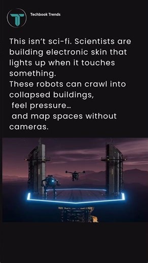The Robot That Sees Without Eyes | Glowing Rescue Tech 🤯