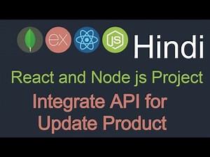 React and node JS project in Hindi #30 Update Product API
