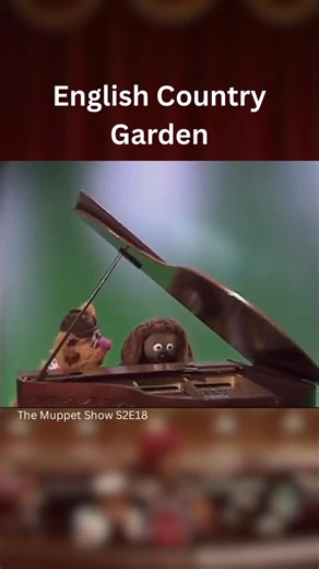 Muppet Music! on Instagram: "Not only is he a funny guy, but Fozzie is apparently quite the piano player too! Seeing Rowlf and Fozzie together always makes me happy #themuppets #themuppets70 #themuppetshow"