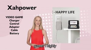 Nintendo 2DS AC Adapter - Home Travel Charger (100-240 v) for 2DS/2DS XL/New 2DS/New 2DS XL