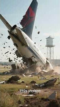 MICROBURST: Wind Shear Plane Crash Investigation | Delta Air Lines Flight 191 (1985) #shorts