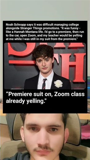 Noah Schnapp’s “Hannah Montana Life” While Filming Stranger Things