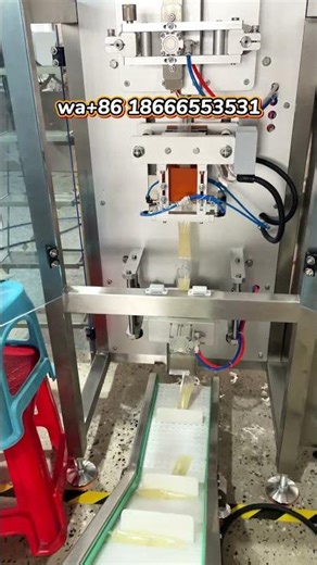 Automatic Liquid Stick Packing Machine With From Filling Making Bags Sealing Coding Function.