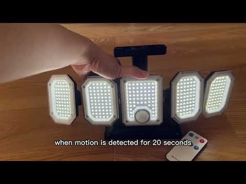 How to use the MDCMDCM solar light
