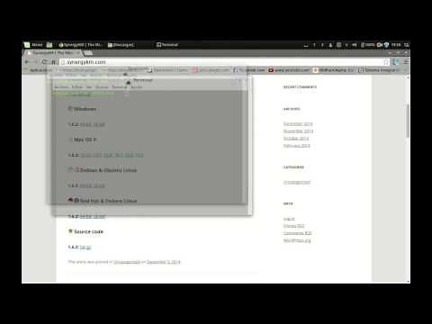 Synergy: Como instalar y configurar synergy en 2 equipos