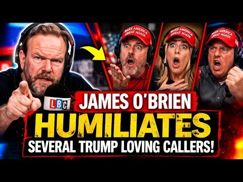 James O’Brien DESTROYS Trump Supporters LIVE On Air – Brutal Callers Clash!