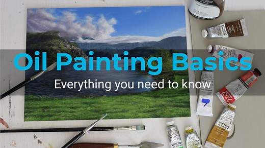 Learn the basics of oil painting: A beginners guide | Ashley Davies | Skillshare