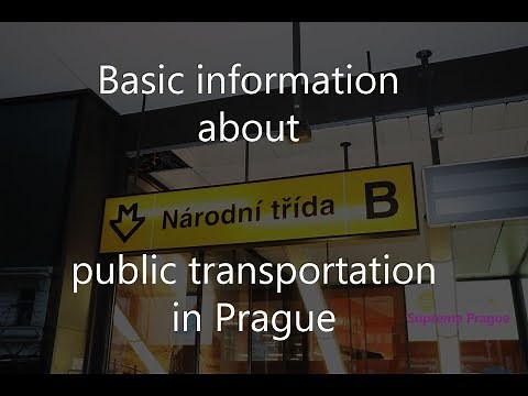 Public transportation in Prague - basic info: lines, tickets, metro, tram