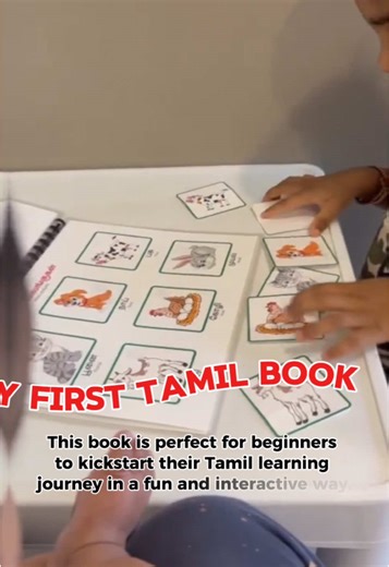 My First Tamil Book: Fun Learning for Kids