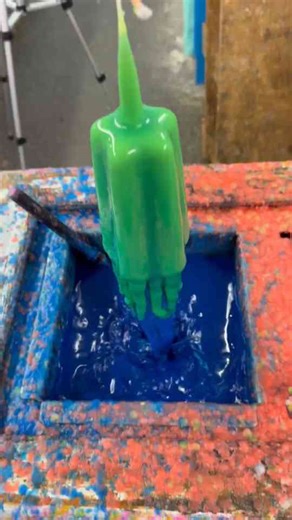 The simple candle wax dipping process people love