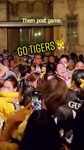 thomasians’ coping mechanism = magparty #ustgoldentigresses #uaapseason85 #fyp
