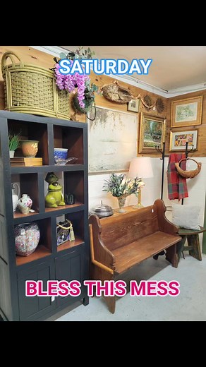 Happy Saturday 😊! Stop in downtown Dundee and shop at Bless This Mess 10-4 today! So many fresh new spaces were transformed overnight 😍! The shop is filled with treasures you'll want to take home! We can't wait to see everyone! 129 E Main Street Dundee FL | Bless This Mess