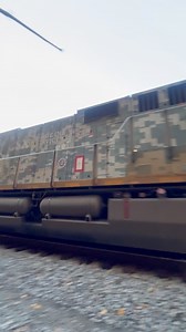 36K views · 832 reactions | CSX engine #1776 honoring veterans and U.S. military rolls through the New River Gorge. | Lootpress | Facebook
