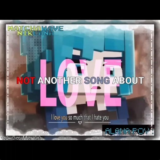 Not another song about love edit || Niko x Alana / NikLana / MatchaWave || Bakwan Fight Back