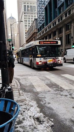 CTA 2008 New Flyer DE60LF 4004 on Route 156 #bus #shorts