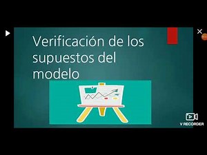 Verificación de los supuestos del modelo