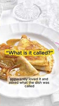 The Story Behind Crêpes Suzette | The Dessert That Almost Went Up in Flames 🔥