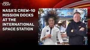 Crew-10 successfully docks at International Space Station